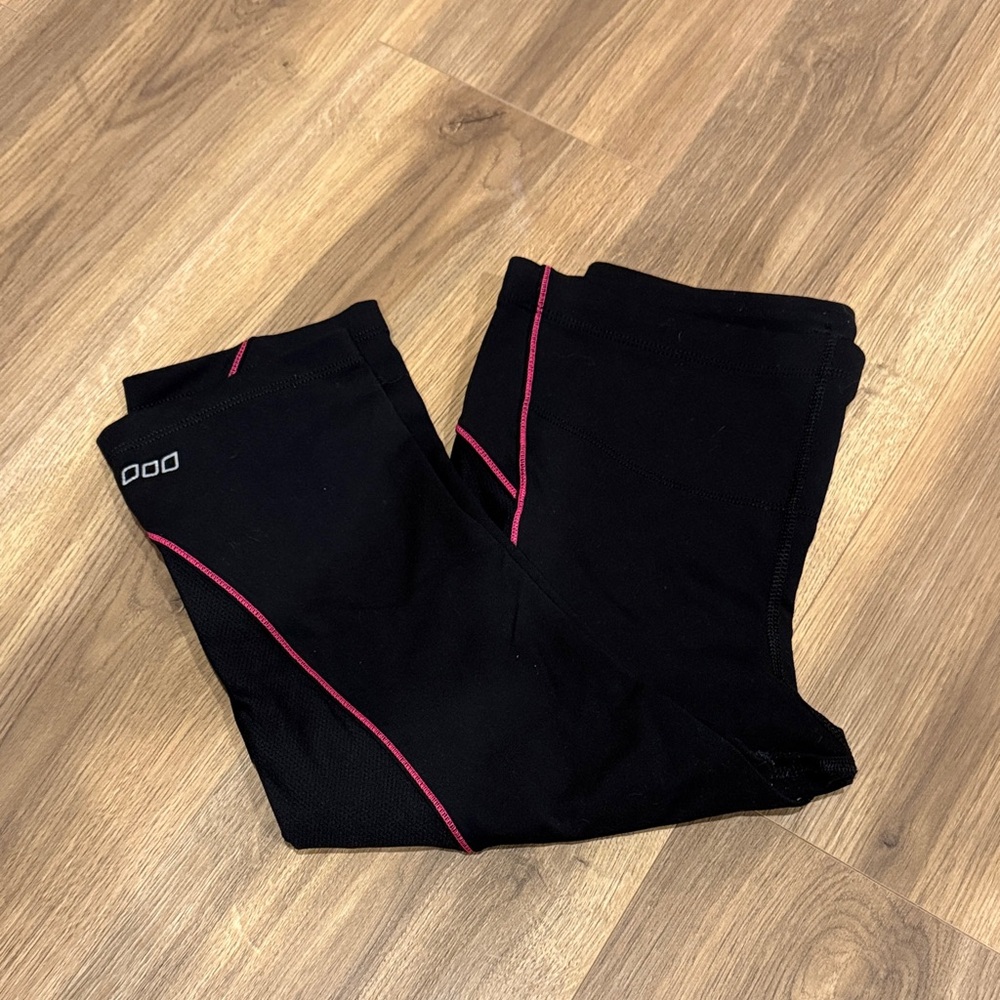 Lorna Jane Black and Pink Track Pants
